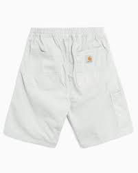 Шорты мужские Carhartt WIP Flint Short I030480 (Белые)