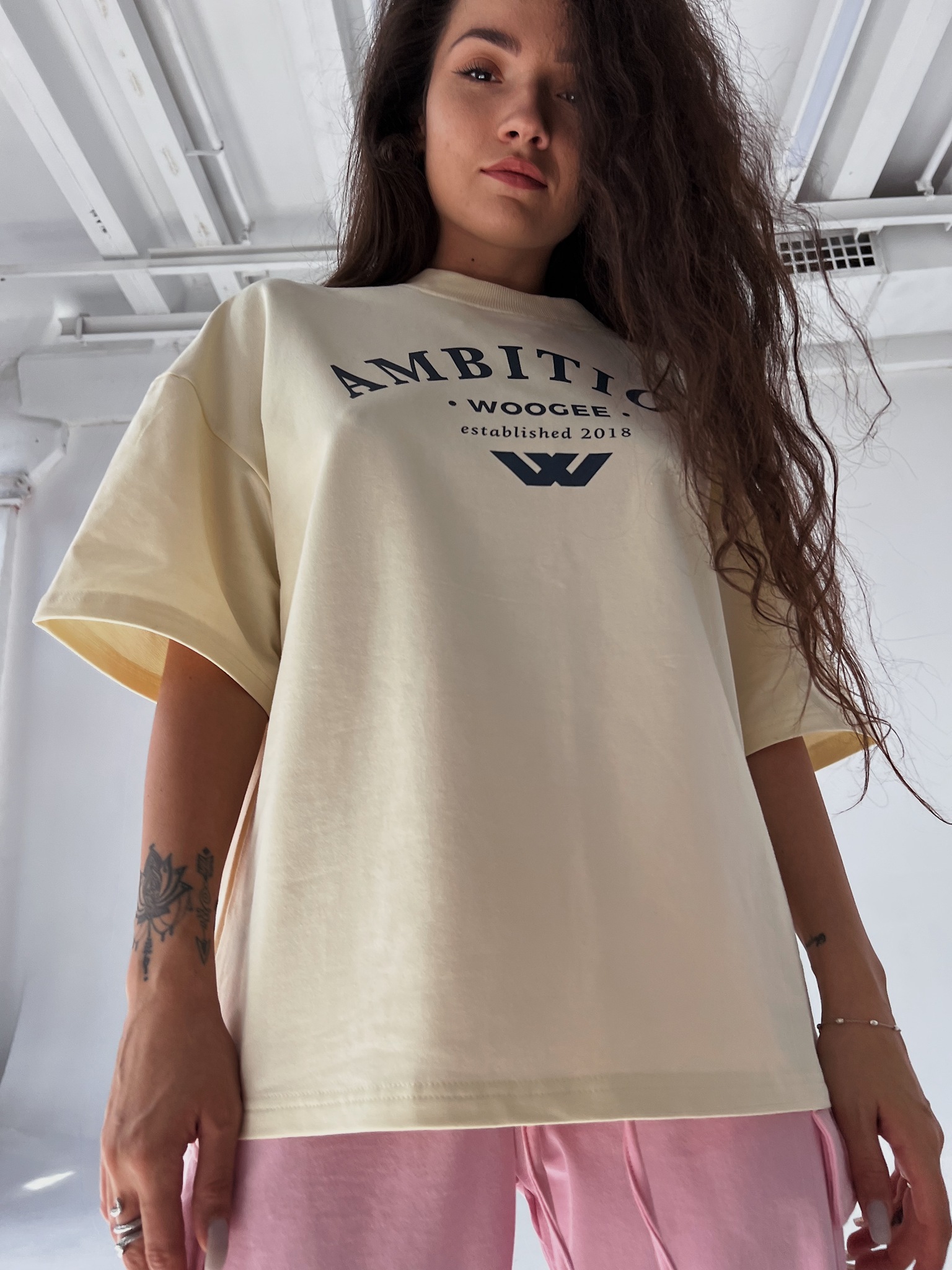 Футболка женская WOOGEE AMBITION Розовый M-282