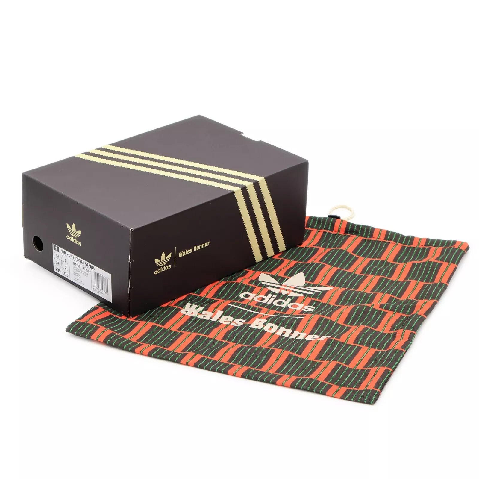 Кроссовки унисекс adidas Pony Tonal Samba x Wales Bonner IE0586