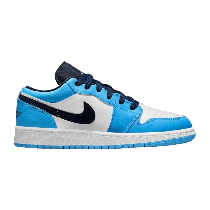 Кроссовки женские Nike Air Jordan 1 Low ‘UNC’ 553560-144