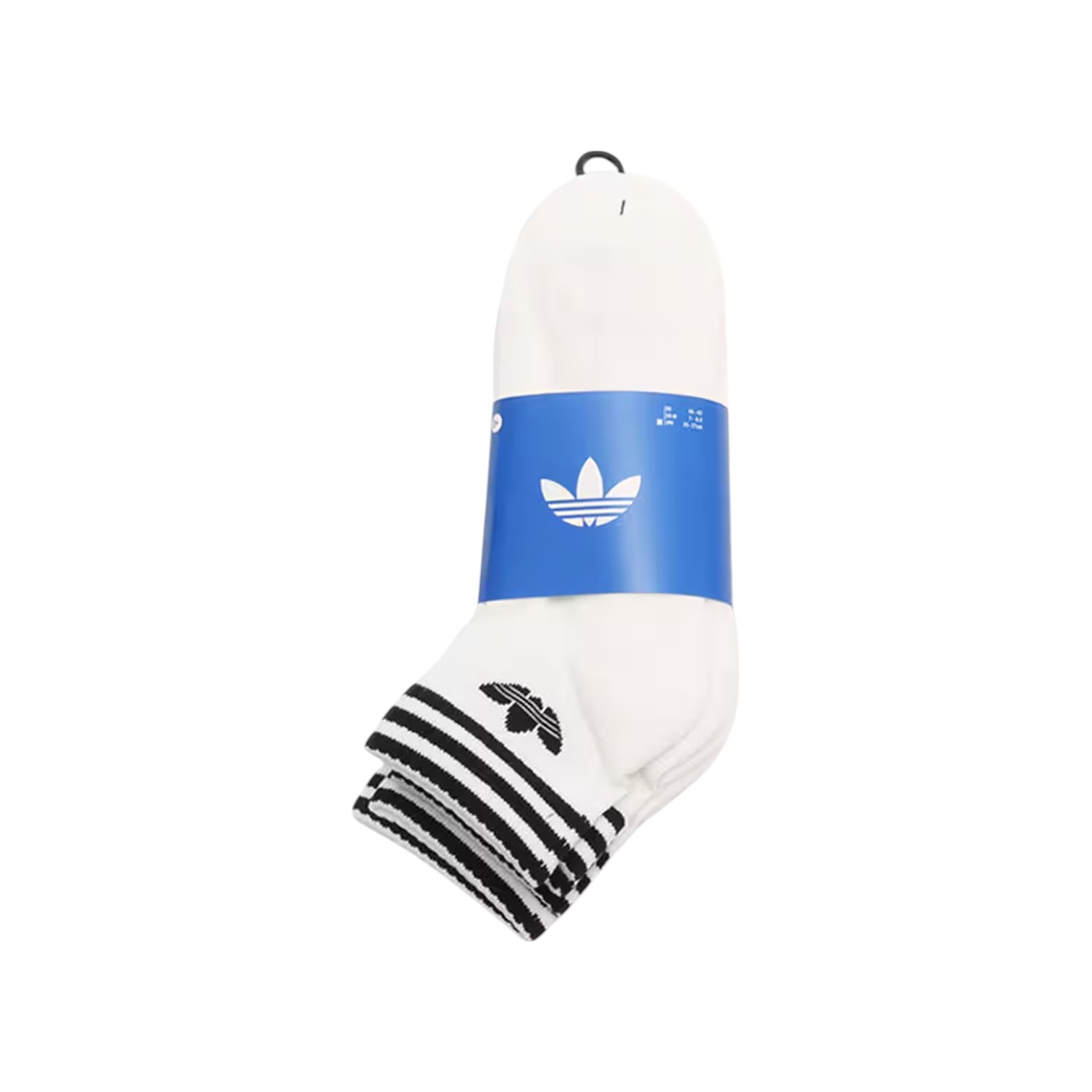 Комплект носков Adidas 3-Pack White 3-Stripes Ankle Socks JV7435