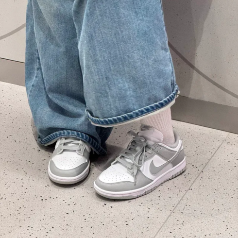 Кроссовки женские Nike Dunk Low Light Smoke Grey DD1873-113