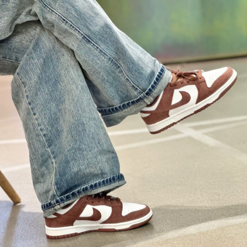 Кроссовки женские Nike Dunk Low Red Sepia HJ7673-001