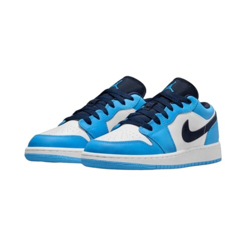 Кроссовки женские Nike Air Jordan 1 Low ‘UNC’ 553560-144