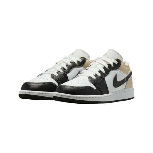Кроссовки женские Nike Air Jordan 1 Low White Rattan Off-Noir 553560-153