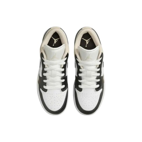 Кроссовки женские Nike Air Jordan 1 Low White Rattan Off-Noir 553560-153